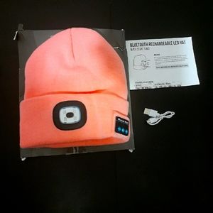 Tagvo bluetooth beanie music hat. With LED lights